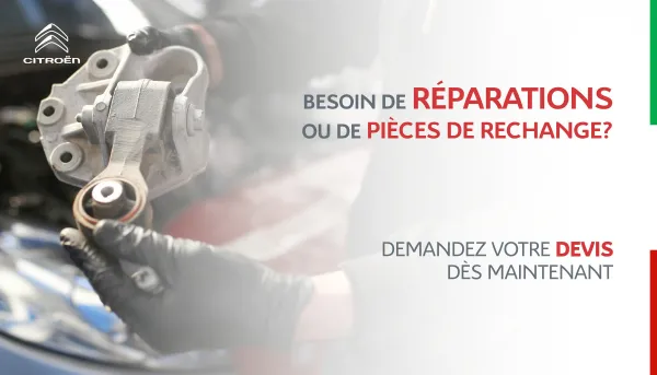 SAV : Devis et prise de RDV en ligne chez Citroën Algérie