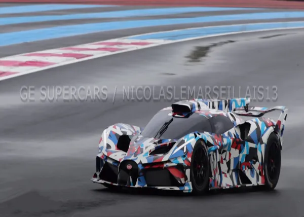 Bugatti : un mystérieux modèle surpris en vidéo