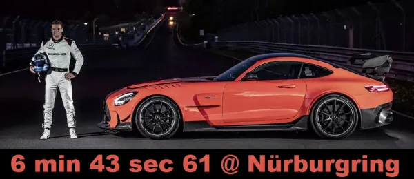 Mercedes-AMG : Le Mercedes-AMG GT Black Series bat le record du Nürburgring