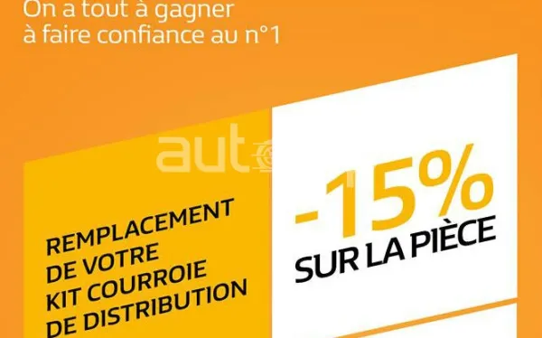 Renault Algérie SAV : -15% sur le kit courroie