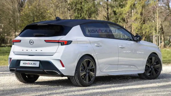 Opel Astra 2022 imaginée par Kolesa