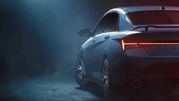 Hyundai dévoile deux images de l’Elantra N