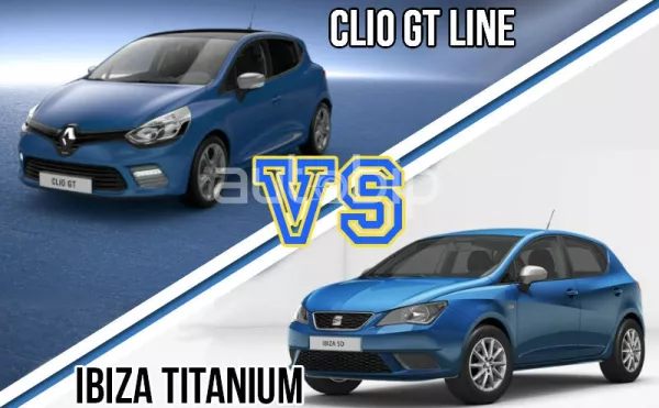 Seat Ibiza Titanium VS. Renault Clio GT Line