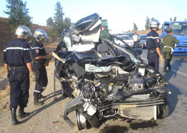 حوادث المرور: وفاة 43 شخص وجرح 1612 آخرين خلال أسبوع