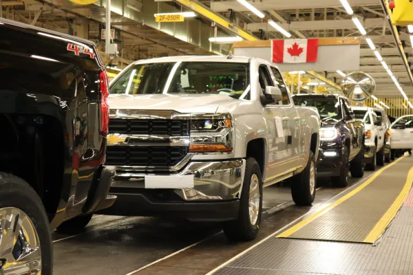 General Motors ferme des usines en Amérique du Nord