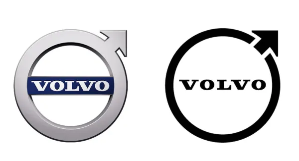 Volvo change de logo