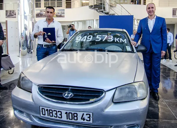 Hyundai Motors Algérie : 949 573 km au compteur de la ACCENT gagnante