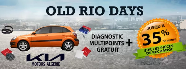 SAV : Old Rio Days chez Kia Motors Algérie