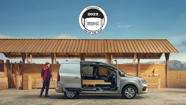 Nouveau Renault Kangoo Van élu International Van Of The Year 2022