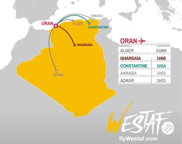 نقل جوي: فلاي ويستاف، شركة طيران جزائرية خاصة جديدة