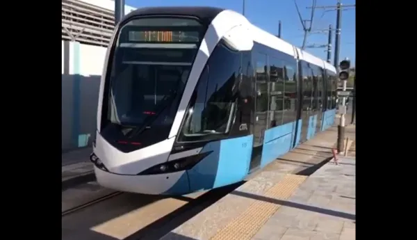 الشروع في التجارب التقنية لخط توسعة ترامواي مستغانم