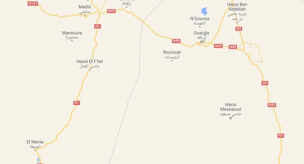 Infrastucture Routière : La nouvelle route reliant El-Menea et Ouargla opérationnelle