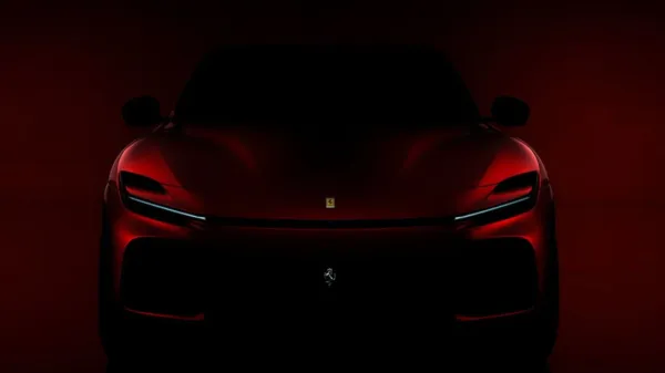 Premier teaser officiel du SUV Ferrari Purosangue
