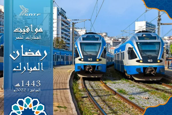 SNTF: aménagement des horaires des trains à l’occasion du mois de Ramadan