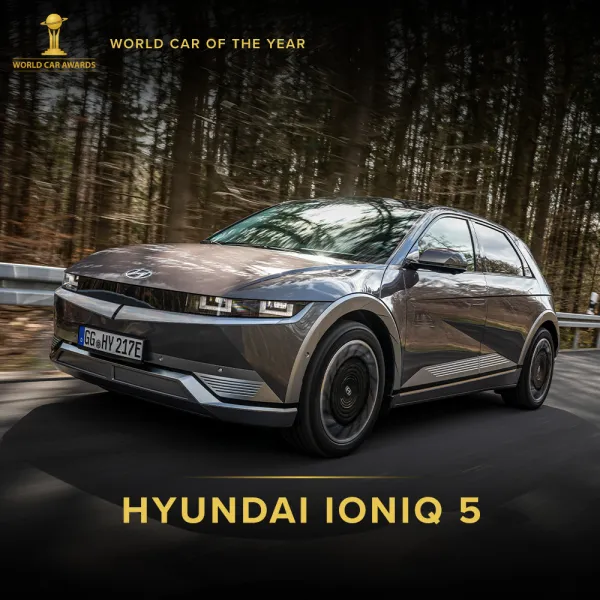 Hyundai Ioniq 5 élue voiture mondiale de l'année 2022