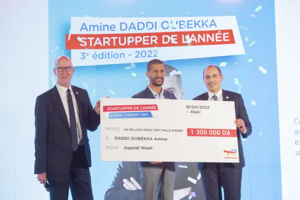مسابقة مقاولين الشركات الناشئة : توتال للطاقات للزيوت الجزائر تعلن عن الفائزين