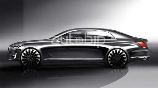 La nouvelle Genesis G90 dévoilée en images