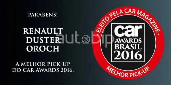 Le Renault Duster Oroch élu meilleur pick-up de l’année au Brésil