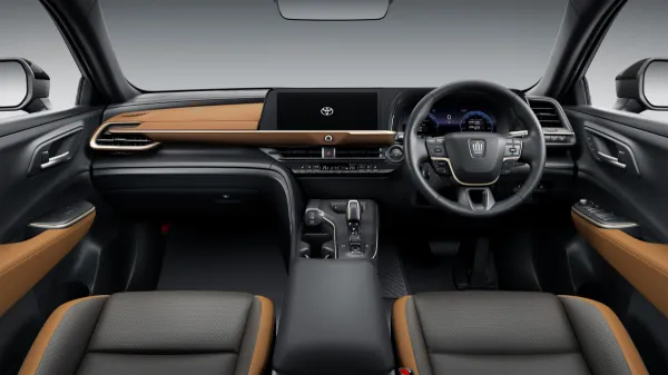 Nouvelle Toyota Crown: une berline hybride surélevée audacieuse