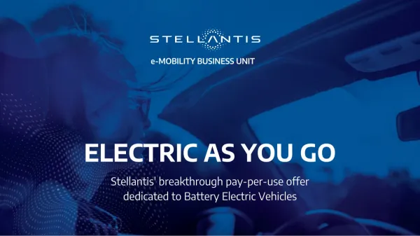 Stellantis lance un programme de location longue durée dédié aux véhicules électriques à partir de 145 €/mois