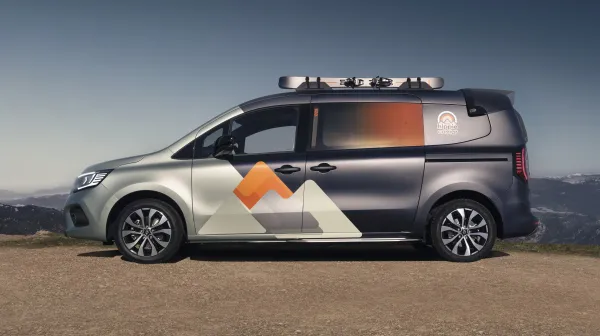Le Renault Hippie Caviar Motel: un Kangoo électrique aménagé pour les sportifs