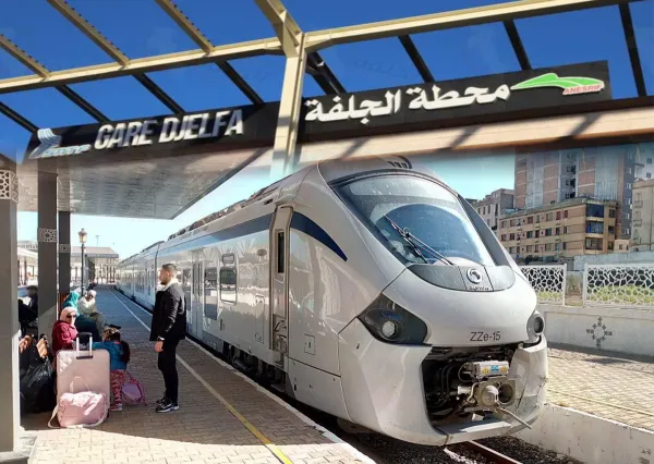 Voies ferrées: le projet de la ligne Boughezoul-Djelfa-Laghouat réceptionné début 2023