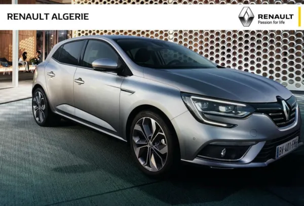 Renault Algérie : Nouvelle Mégane, Talisman et Alaskan dès 2016