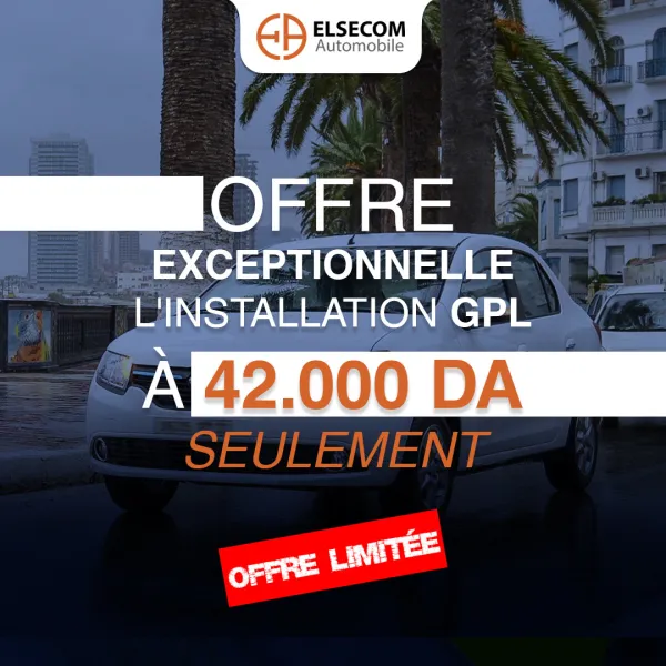 Elsecom Automobile: Installation GPL à 42.000 DA