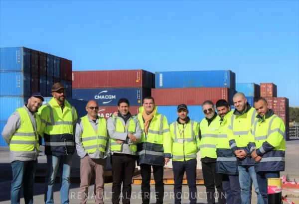 Usine de Renault Algérie Production: Visite du Directeur Général Supply Chain ANF