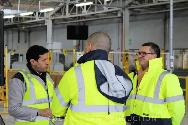 Usine de Renault Algérie Production: Visite du Directeur Général Supply Chain ANF