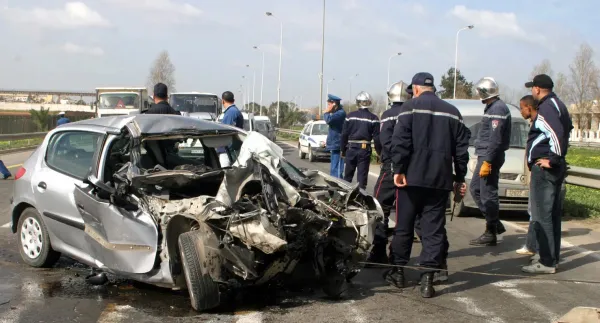 حوادث المرور: وفاة 43 شخصا وإصابة 1982 آخرين خلال أسبوع