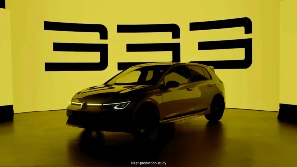 Volkswagen tease la Golf R 333 Limited Edition