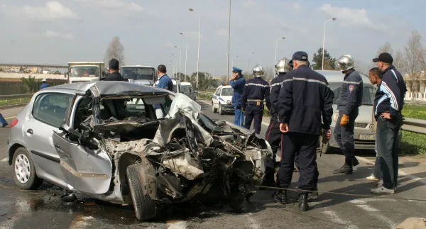 حوادث المرور تودي بحياة 38 شخصا خلال أسبوع