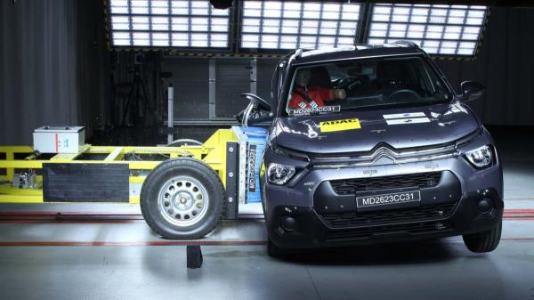 La Citroën C3 Brésilienne: une note de zéro étoile aux crash-tests Latin NCAP