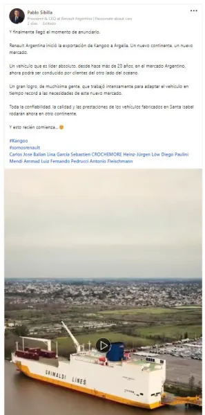 رونو كانغو رسميا في الجزائر
