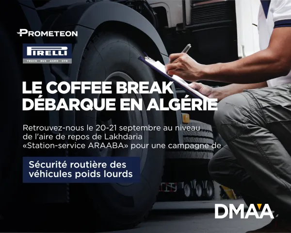 بيريلي الجزائر تطلق حملة تحسيسية لفائدة سائقي شاحنات الوزن الثقيل