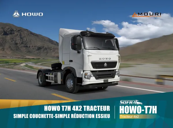 شاحنات SinoTruk Howo تصل إلى الجزائر وتتوفر للطلب  إبتداء من 7.470.000  دج