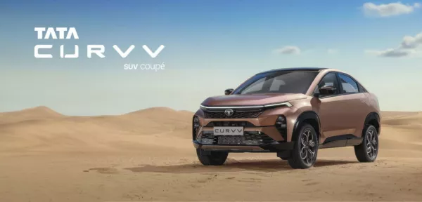 Tata dévoile son nouveau SUV coupé Curvv