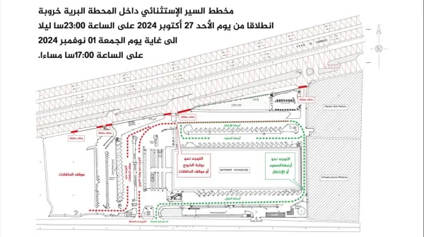 La gare routière de Kharouba sera fermée à la veille du 1er novembre