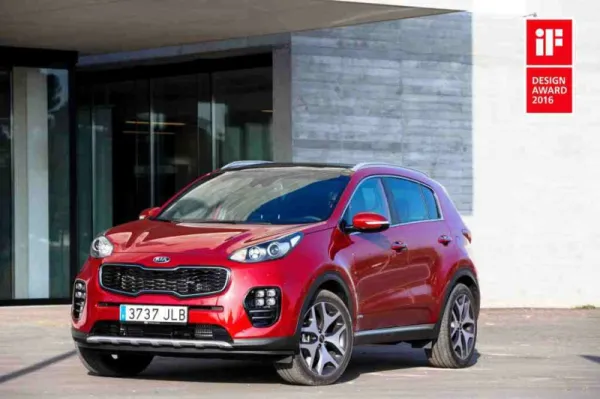 Nouveau Kia Sportage et nouvelle Optima remportent le prix "iF Design Awards"