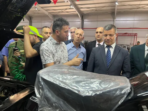 Le directeur général de l&#039;AAPI inspecte l&#039;usine VMS située à Bouira