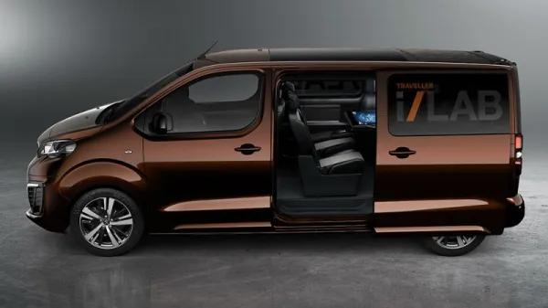 Peugeot Traveller i-LAB : Concept de navette VIP pour le salon de Genève