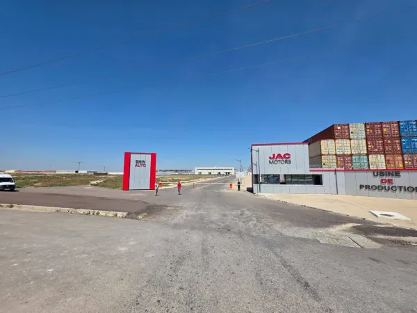 Aïn Témouchent : visite de terrain du projet industriel EMIN AUTO