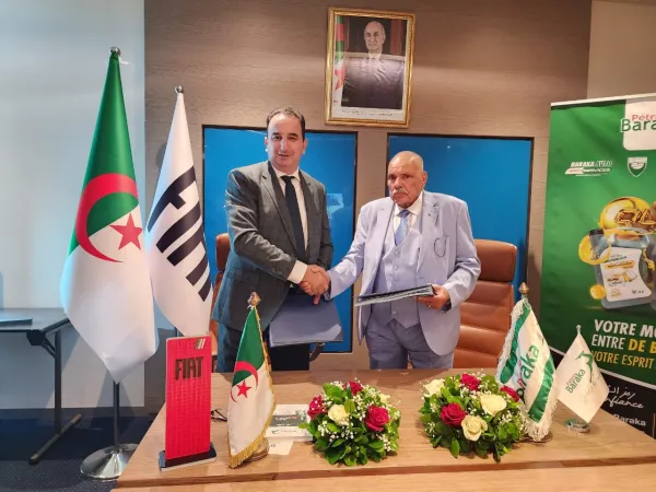 شبكة فيات في الجزائر تتدعم بزيوت تشحيم جزائرية لخدمات ما بعد البيع