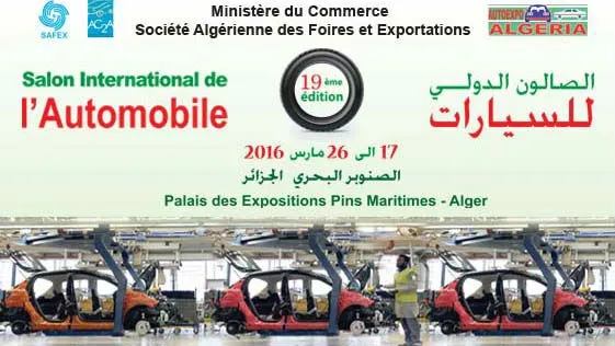 Salon auto Alger 2016 : Liste des marques officiellement présentes