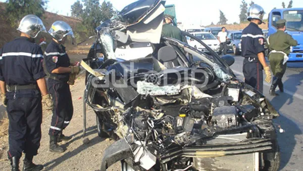 5 morts et 43 blessés en 24 heures dans des accidents de la route (Protection civile)