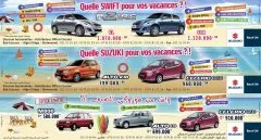 Nouvelle campagne promotionnelle chez Suzuki