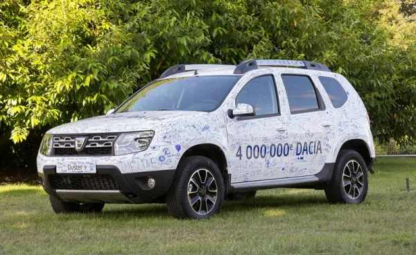 Dacia a produit 4 000 000 de véhicules