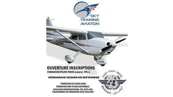 Formation de pilote privé : inscriptions ouvertes à la STA de Boumerdes
