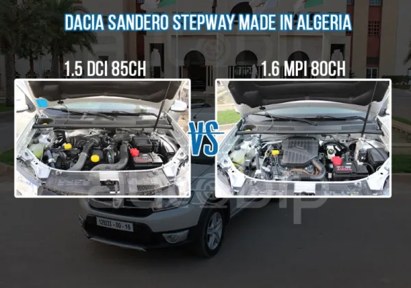 Dacia Sandero Stepway MIB: 1.5 Dci 85ch VS 1.6 Mpi 80ch